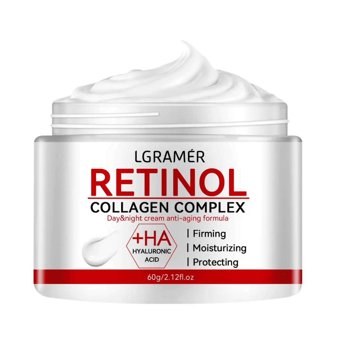 Creme Facial Anti-Idade com Retinol e Colágeno